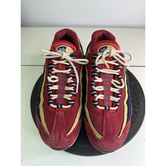 Nike Air Max 95 Premium Red Crush 2018 Sz 8 538416-603 - Picture 2 of 8